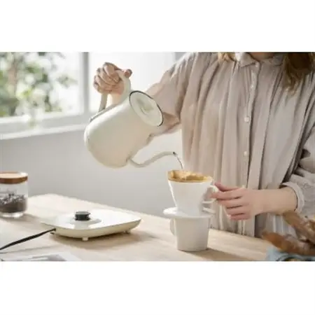 電気ケトル IKE-C601T-CW ホワイト アイリスオーヤマ_家電製品 キッチン家電  _【配送不可地域：離島・沖縄県】【1550623】