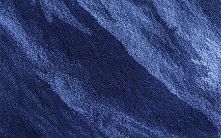 【山形緞通】UMI - Dark Blue (L) [絨毯 じゅうたん ラグ カーペット oc-louml]