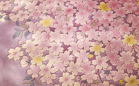 【山形緞通】桜花図 (M) [絨毯 じゅうたん ラグ カーペット oc-jtokm]