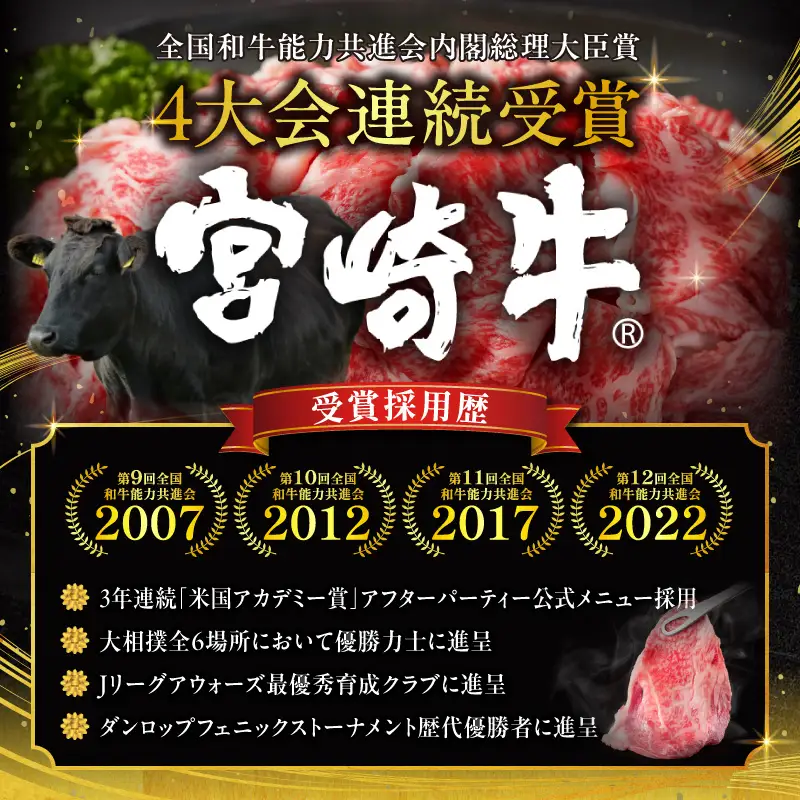 牛肉 しゃぶしゃぶ 牛肉[宮崎牛 切り落とし 1.2kg]