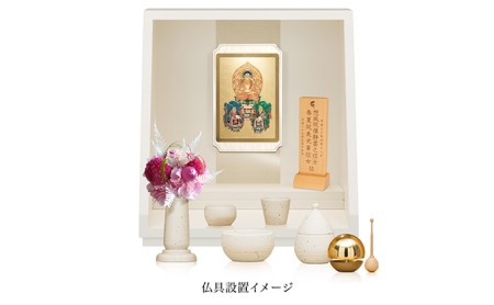仏壇 おもいのステージ 想 シルキーアイボリー 静岡県 藤枝市 仏壇