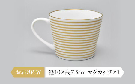 by koransha SHIMA マグカップ 75G 多治見市 / 香蘭社 陶磁器 マグ コーヒーカップ ティーカップ[TDY071]