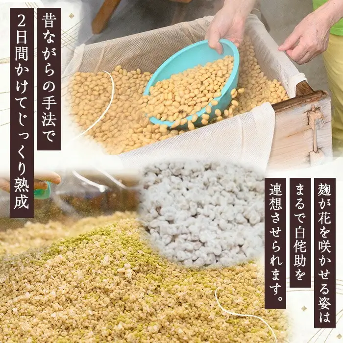 国産原材料 使用！手作り 麦みそ 5kg（1kg×5袋）国産 小分け 冷蔵 保存料や着色料など不使用！【00-047-01】