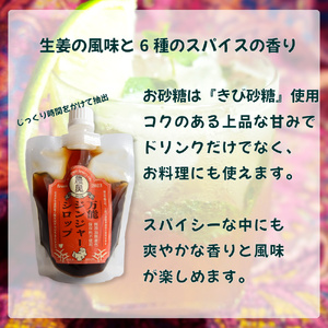 【ふるさと納税】＜佃煮1袋・シロップ2個＞農家の嫁の生姜佃煮1袋70g ジンジャーシロップ200ml クラフトジンジャー 希釈 ごはんのお供（B） ginger 農奥 高知 詰め合わせ【常温】らんまん 牧野富太郎