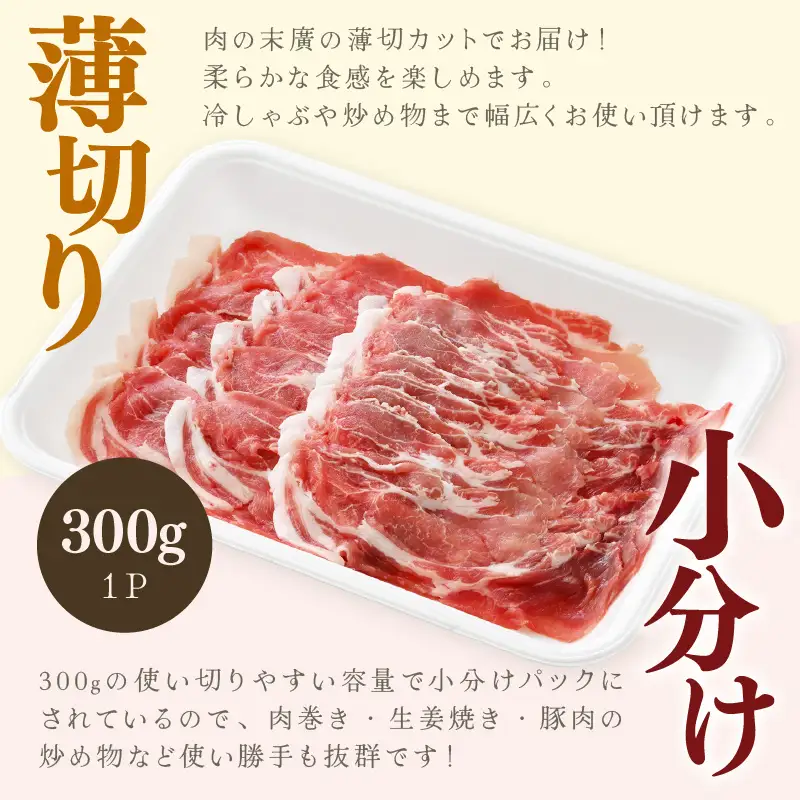 【ブランド豚】ふくいポーク 肩ロース薄切 2.4kg  国産豚肉 冷凍 [e02-b015]