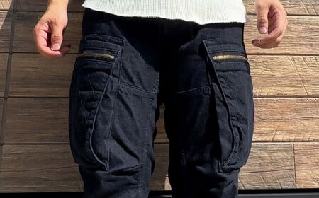 【びんご圏域連携】 ジーンズ Fire jeans　【インディゴ/Sサイズ】　[resfa] ジーンズ デニム ストレッチデニム ファッション 衣類 広島県福山市/有限会社ヒカミコーポレーション [BAFF001]