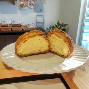 a10-1137　クッキーシュー シュークリーム 11個 マダガスカル産バニラ きび砂糖使用