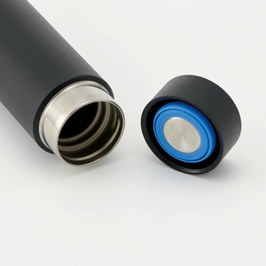 【保温・保冷マグボトル】350ml チタン製 ブラック 55257-1-TMB4 25-012