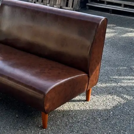 Cokes Sofa 2人掛け(コークスソファ)ビンテージ ダークブラウン【SWOF】_雑貨・日用品 椅子・チェア・ソファ 家具・インテリア _【1561412】