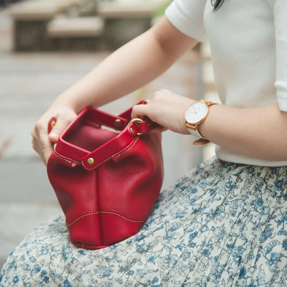 ＜カラー選択可能＞口枠ショルダーバッグ【福岡市内製造】 ブラック