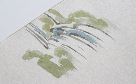 爪掻本綴織 名古屋帯＜清苑＞