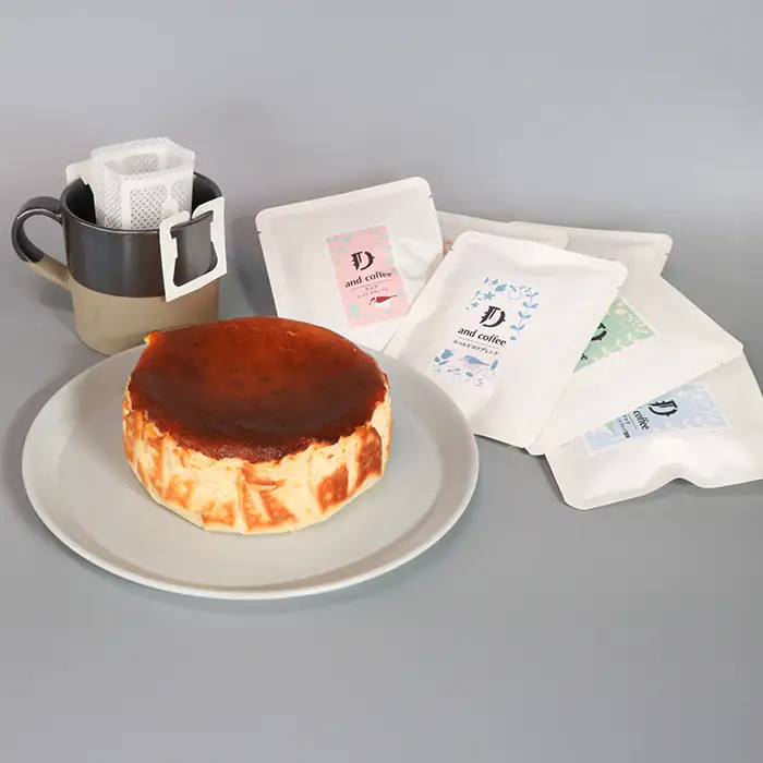 淡路島バスクチーズケーキとスペシャルティーコーヒードリップバッグ６種セット
