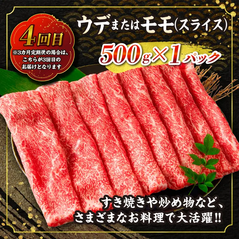 【令和8年6月から毎月配送】赤身肉の3か月定期便 数量限定 黒毛和牛 赤身 牛肉 お楽しみ 定期便 総重量1.3kg_FI6-25-E