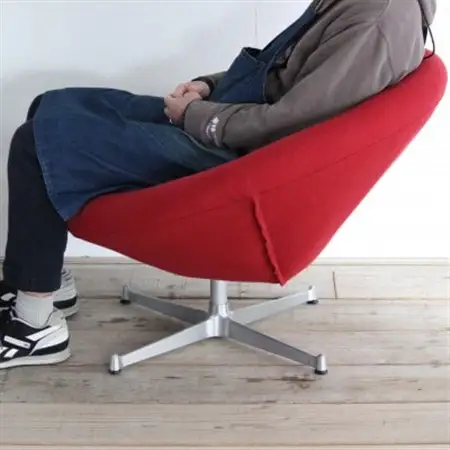 Space Chair 1人掛け(スペースチェア)NC レッド【SWOF】_雑貨・日用品 椅子・チェア・ソファ 家具・インテリア _【1564037】
