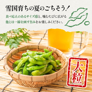 【令和8年産】 つまりちゃまめ 900g（300g×3袋） 茶豆 枝豆 えだまめ 豆 野菜 新潟 十日町市