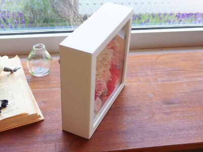 AF23 花時計・煌めくスワロフスキービーズ ピンクローズ | 花 はな お花 フラワー 薔薇 バラ ローズ 時計 アレンジ ギフト プレゼント 贈り物 プリザーブドフラワー インテリア 雑貨 誕生日祝い 記念日 新築祝い 結婚祝い 長野県 松川村 信州