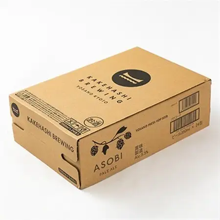 【毎月定期便】【与謝野町産ホップ使用クラフトビール】 ASOBI　350ml ×24本セット全6回_酒・アルコール 地ビール ビール   定期便 定期便  _【4058789】