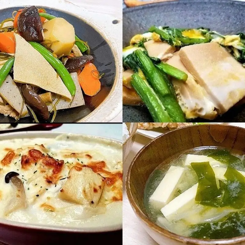 No.3015 福島市名産・立子山の凍み豆腐６連　箱入り