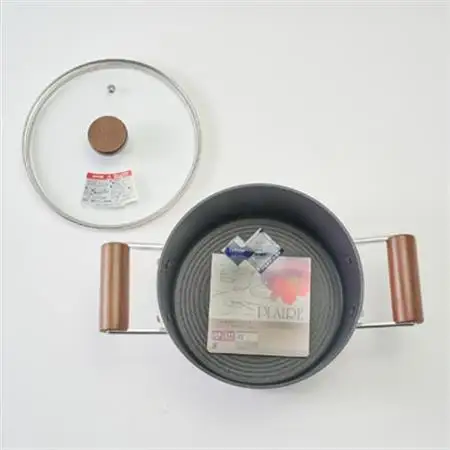プレールIH両手鍋20cm_雑貨・日用品 鍋 キッチン用品 _【1558254】