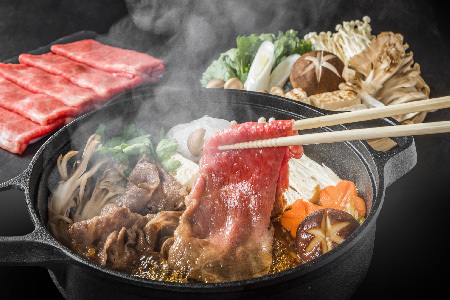 佐賀産和牛肩ロースしゃぶしゃぶすき焼き用 600g(H112280)