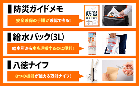 安心防災１７点セット / 防災グッズ 備蓄 備え  [BFDJ001]