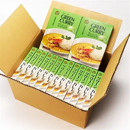 美味安心グリーンカレーレトルト　15箱_惣菜・加工品 カレー  _【1555430】