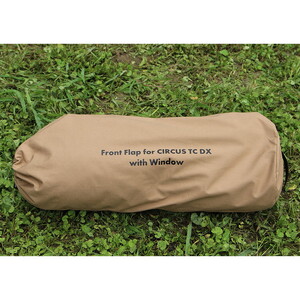 サーカスTC DX専用窓付きフロントフラップサンドカラー | tent-Mark DESIGNS テンマクデザイン WILD-1 ワイルドワン キャンプ アウトドアギア テント バーベキュー BBQ ソロキャンプ グランピング イベント