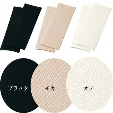 日本製 シルク ゆったり 編み 薄地 レッグウォーマー 白 (6090-2822)_装飾品・工芸品  服飾小物 _【1312021】