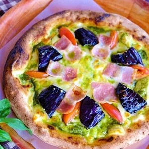 ピザ ベリー畑より 本格薪焼き 石窯ピザ 2枚 セット D イタリアンバジル・マルゲリータ 洋食 イタリアン ※配送不可：沖縄、離島 