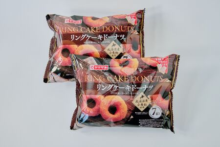 【定期4回】リングケーキドーナツ7個入×2袋 14個×4回 計56個