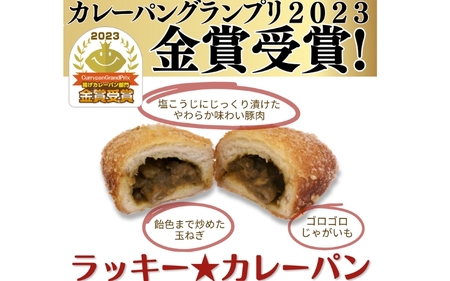 【カレーパングランプリ金賞受賞店】3種の揚げたて冷凍カレーパン詰め合わせセット【計6個】【smlf0002】
