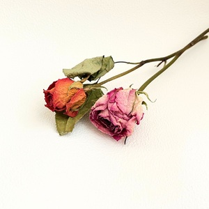 薔薇のモチーフ×天然石ブレスレット [1458]