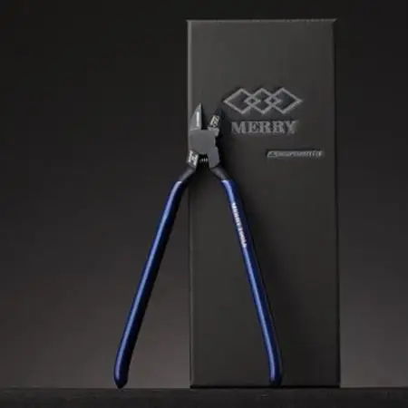 MERRY 【数量限定】特殊コーティング  ロングハンドル爪切りニッパ 極薄刃【L40E-HK】1丁_雑貨・日用品  日用品 _【1573761】