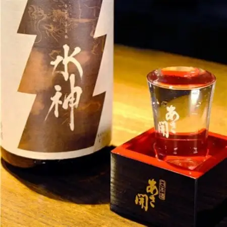 ★あさ開★純米大辛口水神　1800ml×6本_酒・アルコール  日本酒 sake サケ_【1559983】