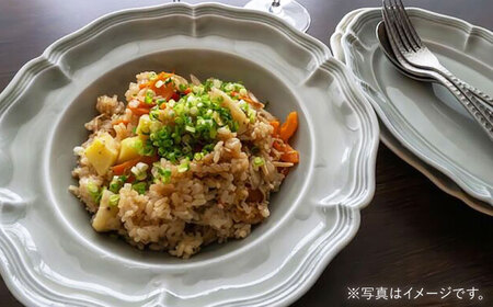 【波佐見焼】ombre de fleur ボウルL ロイヤルグレー 2枚セット 食器 皿【翔芳窯】[FE398]