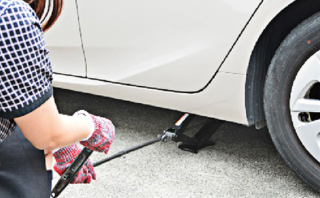 ジャッキ ツウテン パンタグラフジャッキ PJ1400 車用品 カー用品 車