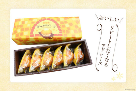 【TVで紹介！】 菓子 お山のマドレーヌ 6個入り [オーイング・K 宮城県 南三陸町 m304amh790008]