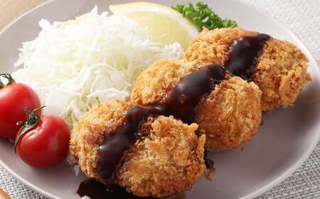 【12ヶ月定期便】夢咲牛 コロッケ 計約550g 約55g×10個 ｜ 牛肉コロッケ 惣菜 冷凍