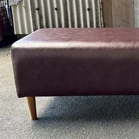 90 Bench(90ベンチ)アンティーク ダークブラウン NAオーク脚【SWOF】_雑貨・日用品 椅子・チェア・ソファ 家具・インテリア _【1575267】