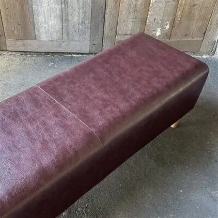 150 Bench(150ベンチ)アンティーク ダークブラウン NAオーク脚【SWOF】_雑貨・日用品 椅子・チェア・ソファ 家具・インテリア _【1575270】