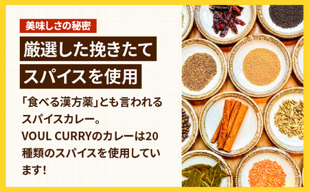 VOUL バラエティセット（ チキン3食 キーマ3食 ） K315-003 肉 豚肉 鶏肉 惣菜 総菜 冷凍 カレー