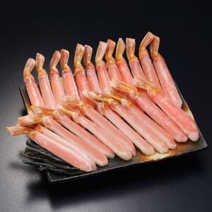 39-18 【厳選部位のみ】本ズワイガニしゃぶしゃぶ【大】(たっぷり1.5kg)｜ 生食可 お刺身