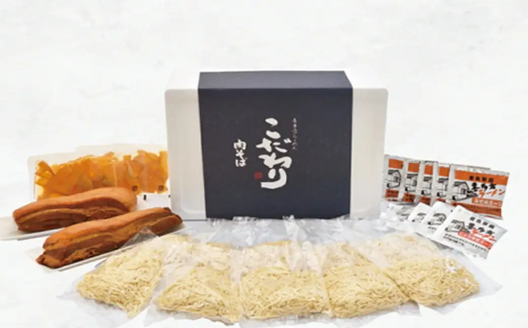 喜多方ラーメン こだわり 醤油５食 味噌５食 計10食  チャーシュー２本 メンマ 付き ラーメン らーめん みそ しょうゆ セット ギフト 人気 お土産 生麺 食べ比べ グルメ【07208-0512】