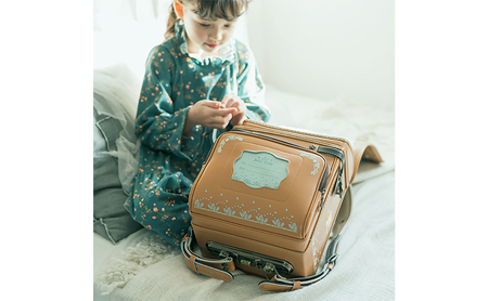 ランドセル クノーク ジョリフィーユ JF-2CAN カラー：キャメル A4フラットファイル対応 約1200g