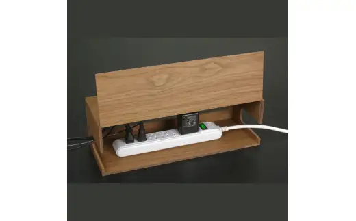 Bosk バスク ケーブルボックス Lブラック タツクラフト 【Tk13】【ttcf922-kb-bl】