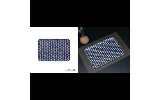 タツクラフト 友禅和紙トレー Ｍ 33cm 2枚セット 小花 小紋 【Tk310】【ttcf922-yum-8】