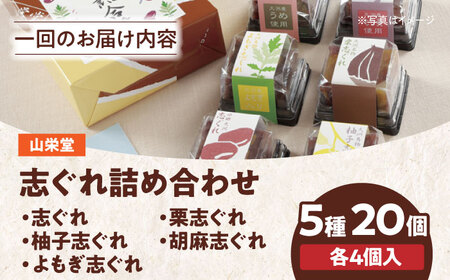 和菓子【全6回定期便】「山栄堂の志ぐれA」【毎月1箱】和菓子[AGBM051]