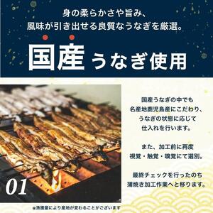 国産 うなぎの蒲焼き 特大 180g×2尾 タレ・山椒付［3-4人前］