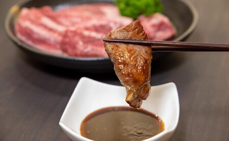 定期便 12ヶ月 博多和牛 A4ランク以上 焼肉用 タレ漬 1.1kg(550g×2個) 牛肉 肉 焼肉 12回 ※配送不可：離島