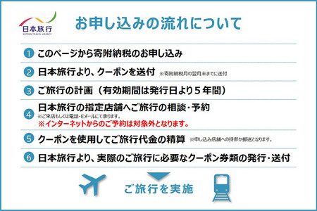 秋田県秋田市 日本旅行 地域限定旅行クーポン150,000円分